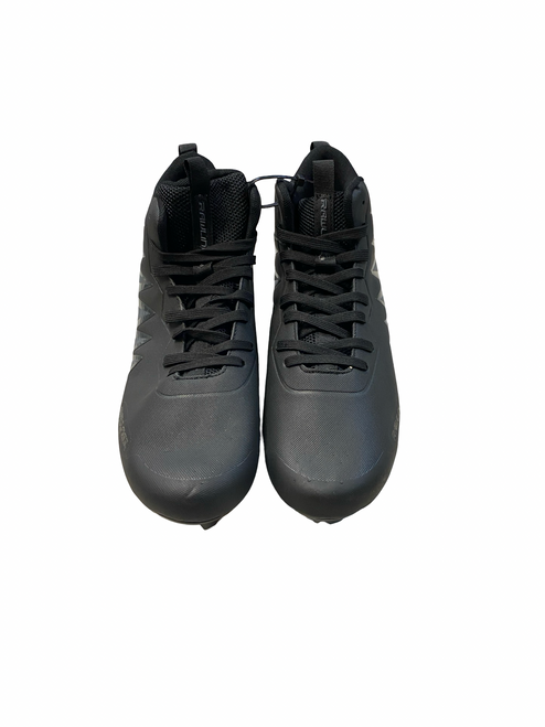 Vist Large View of Product Image Which is Used Rawlings BLACK CLEATS BB/SB Cleats Black Senior 12