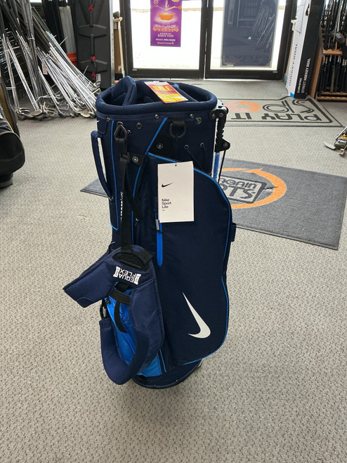 Vist Large View of Product Image Which is Used Nike SPORT LITE STAND BAG Mens Stand Bag Navy Blue