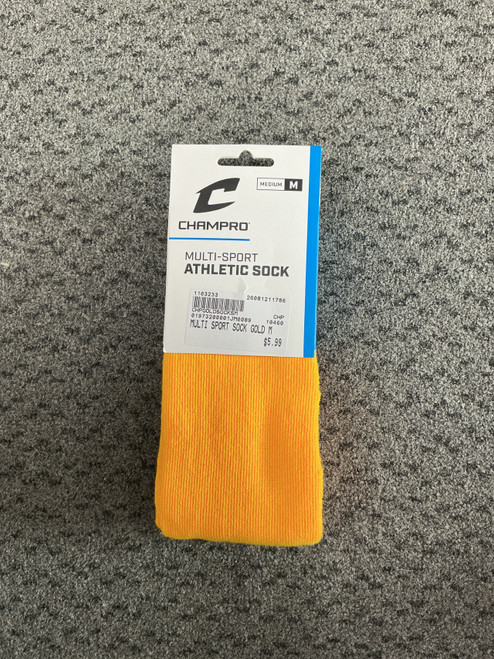 Vist Large View of Product Image Which is New MULTI SPORT SOCK GOLD M