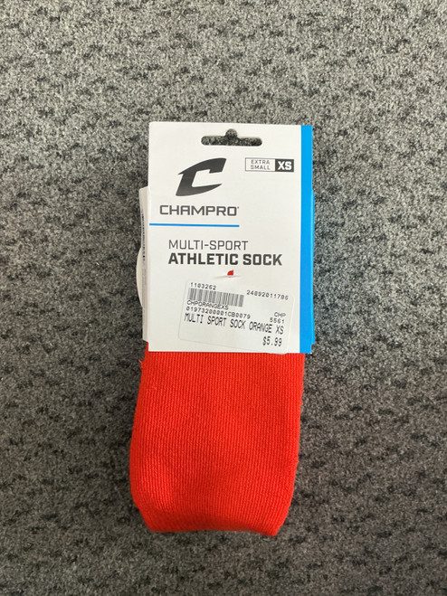 Vist Large View of Product Image Which is New MULTI SPORT SOCK ORANGE XS