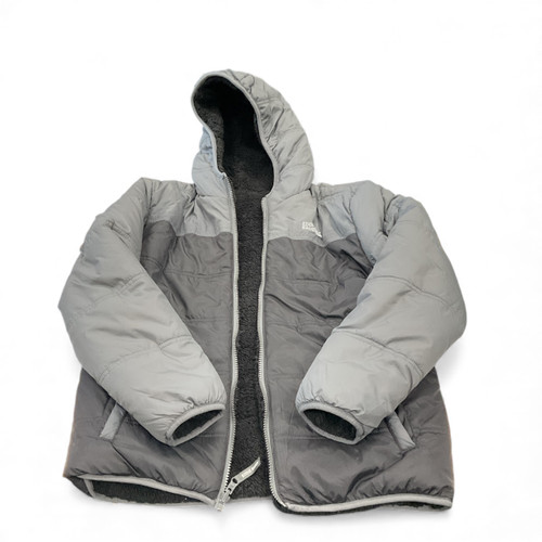 Vist Large View of Product Image Which is Used Eddie Bauer Outerwear Heavy Jacket Y Grey MD