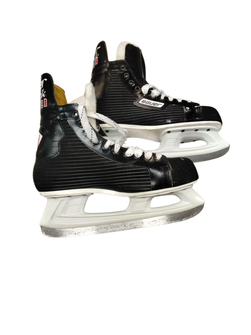 Vist Large View of Product Image Which is Used Bauer BLACK PANTHER Senior Hockey Skate Senior 12