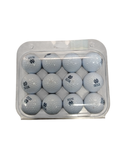 Vist Large View of Product Image Which is Used NOTE DAME 12 PK GOLF BALL 12 Pack - Golf Balls