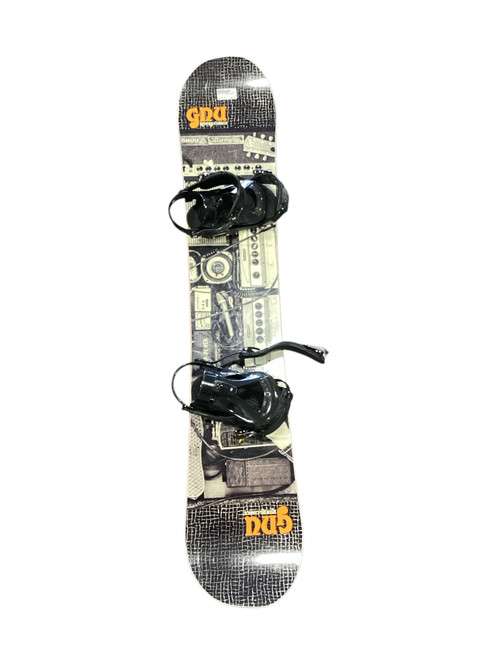 Vist Large View of Product Image Which is Used GNU RIDERS CHOICE Mens Board/Bindings Black 151 cm