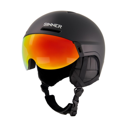 Vist Large View of Product Image Which is New SINNER BULLIT SKI HELMET  W/VISOR - LG