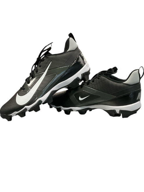 Vist Large View of Product Image Which is Used Nike ALPHA MENACE 4 SHARK BB/SB Cleats Black Senior 11.5