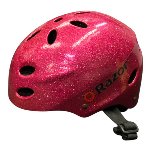Vist Large View of Product Image Which is Used Razor Skateboard Helmet Pink One Size
