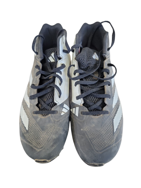 Vist Large View of Product Image Which is Used Adidas BB CLEATS BB/SB Cleats Black Senior 10.5