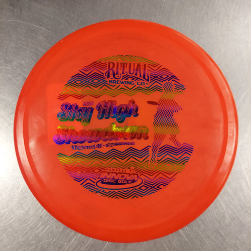 Vist Large View of Product Image Which is Used USED Disc Golf Mid Range Red