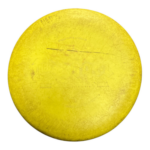 Vist Large View of Product Image Which is Used Latitude 64 DAGGER Disc Golf Putter Yellow