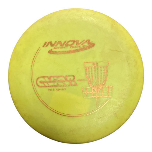 Vist Large View of Product Image Which is Used Innova AVIAR 1 Disc Golf Putter Yellow