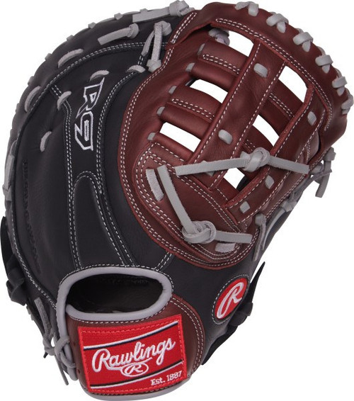 Vist Large View of Product Image Which is New R9 12.5" FIRST BASE MITT LHT