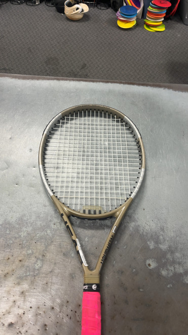 Vist Large View of Product Image Which is Used Head Racquet LIQUID METAL 5 Adult Tennis Racquet None 4 3/8"