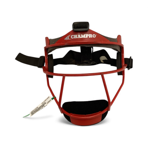 Vist Large View of Product Image Which is Champro FIELDER MASK BB/SB Fielders Mask Red One Size