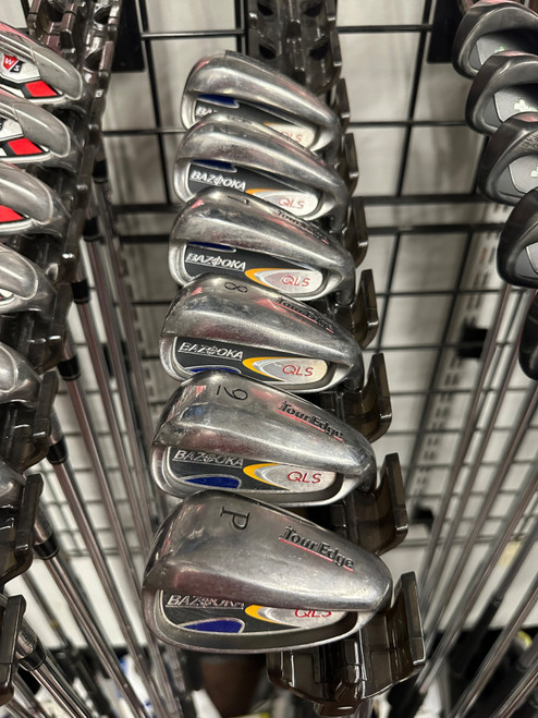 Vist Large View of Product Image Which is Used Tour Edge BAZOOKA QLS Womens Iron Set RH 5I-PW