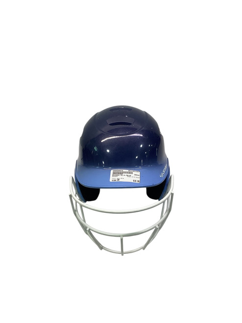 Vist Large View of Product Image Which is Used BoomBah 61/4-7BLUE Batting Helmet w/Mask Navy Blue SM
