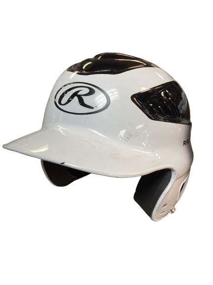 Vist Large View of Product Image Which is Used Rawlings BATTING HELMET Batting Helmet No Mask Black SM