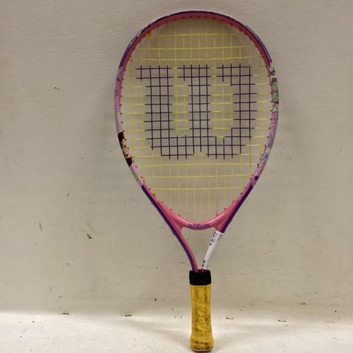 Vist Large View of Product Image Which is Used Wilson DORA Junior Tennis Racquet Pink 19"