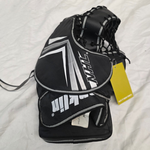 Vist Large View of Product Image Which is Used Franklin NHL Junior Street Goalie Catcher Black