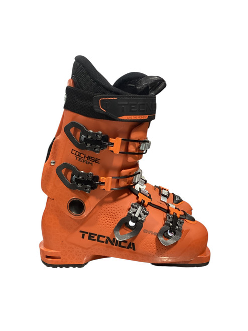 Vist Large View of Product Image Which is Used Tecnica COCHISE TEAM Mens DH Ski Boot Orange 255 MP - M07.5 - W08.5