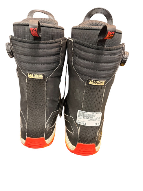 Vist Large View of Product Image Which is Used Salomon DIALOGUE FOCUS Mens Snowboard Boots Black Senior 8.5