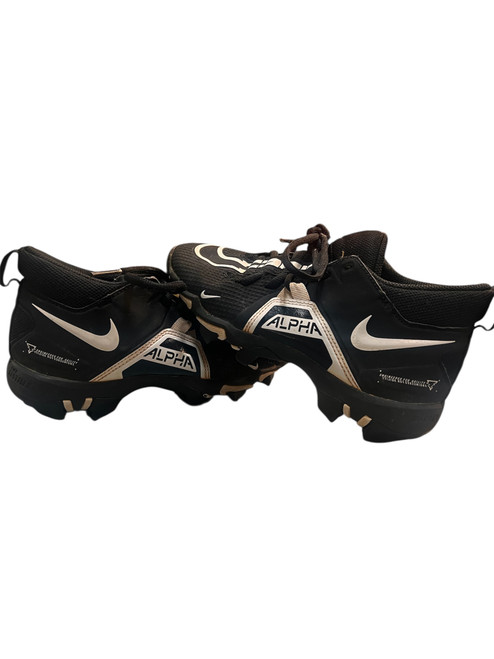 Vist Large View of Product Image Which is Used Nike ALPHA BB/SB Cleats Black Junior 02