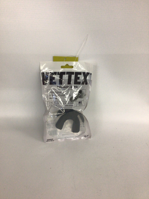 Vist Large View of Product Image Which is Used VETTEX DOUBLEGUARD MOUTH GUARD Football Accessory