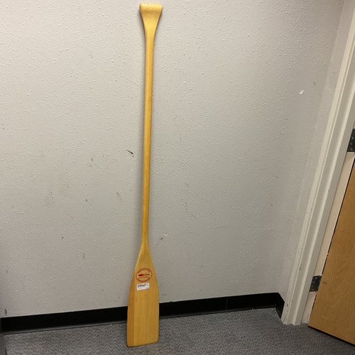 Vist Large View of Product Image Which is Used Wood Canoe Paddle Natural