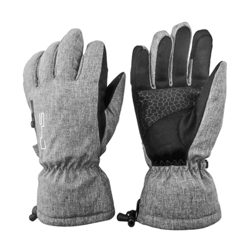 Vist Large View of Product Image Which is New GUZZI GLOVE GY/BK MEDIUM