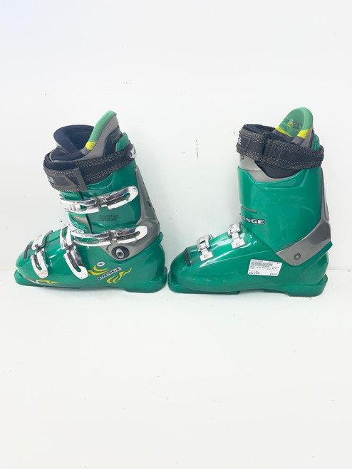 Vist Large View of Product Image Which is Used Lange RACE FIT Mens DH Ski Boot Green 270 MP - M09 - W10