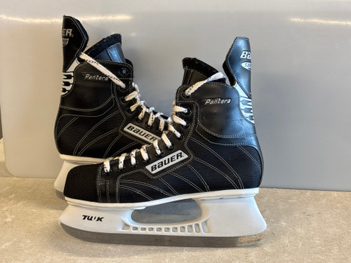 Vist Large View of Product Image Which is Used Bauer PANTERA Senior Hockey Skate Senior 8