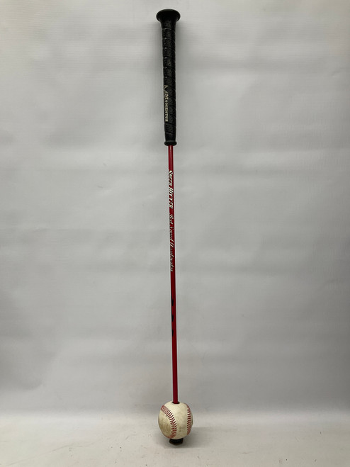 Vist Large View of Product Image Which is Used MOMENTUS SPEED HITTER BB/SB Training Aid Red