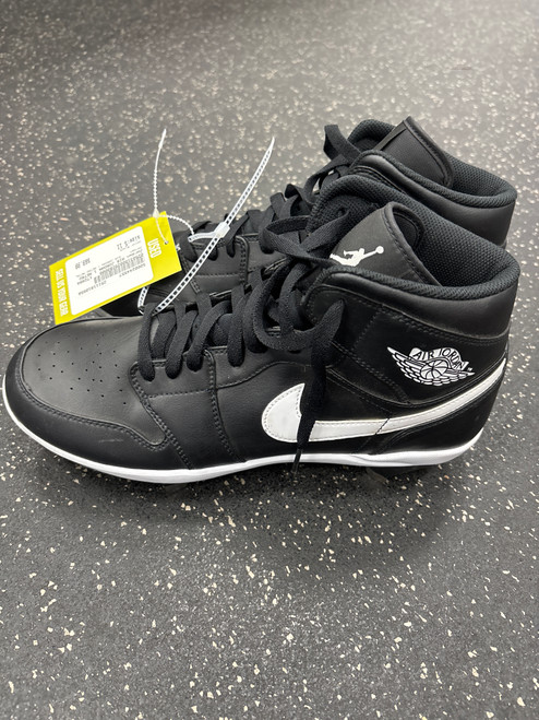 Vist Large View of Product Image Which is Used Jordan AIR JORDAN 1 RETRO METAL BB/SB Cleats Black Senior 11