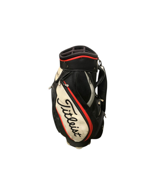 Vist Large View of Product Image Which is Used Titleist Mens Cart Bag Black