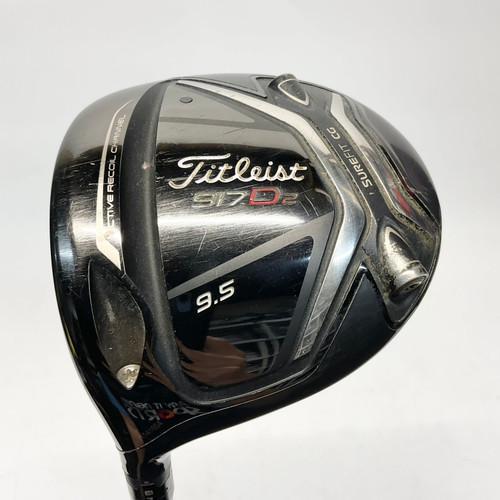 Vist Large View of Product Image Which is Used Titleist 917 D2 Mens Driver LH 9.5 Degree