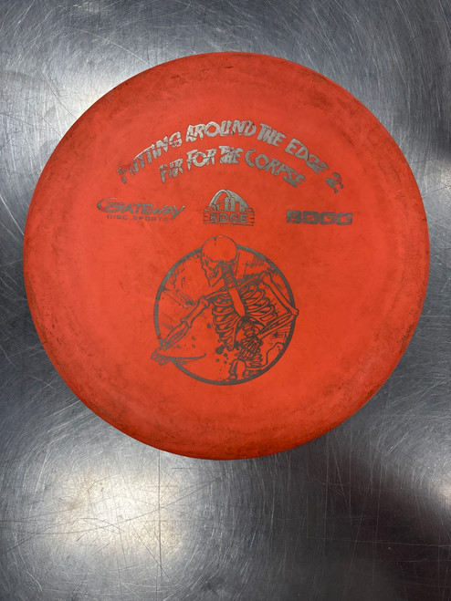 Vist Large View of Product Image Which is Used Gateway SSS WIZARD Disc Golf Putter Orange