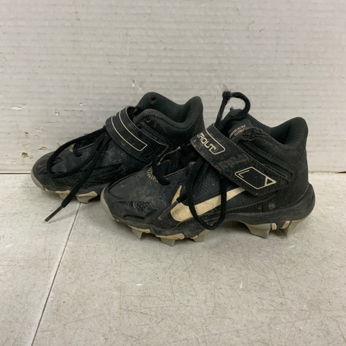 Vist Large View of Product Image Which is Used Nike TROUT BB/SB Cleats Black Youth 10.0