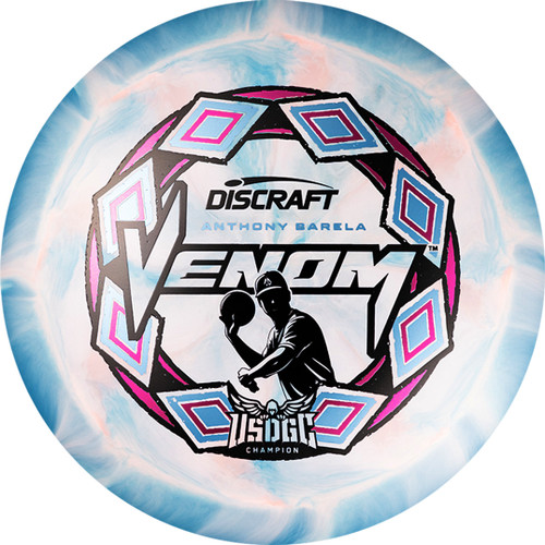 Vist Large View of Product Image Which is New ESP SWIRL VENOM POP TOP BARELA '25 USDGC