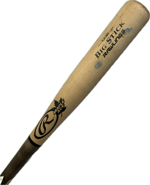 Vist Large View of Product Image Which is Used Rawlings R243MG BIG STICK MAPLE ACE BB/SB Wood Bat 31"