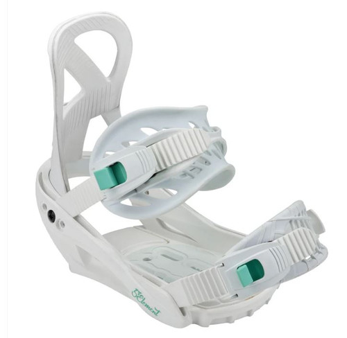 Vist Large View of Product Image Which is New 5TH ELEMENT LAYLA SM WHT/TEAL WMNS BINDINGS