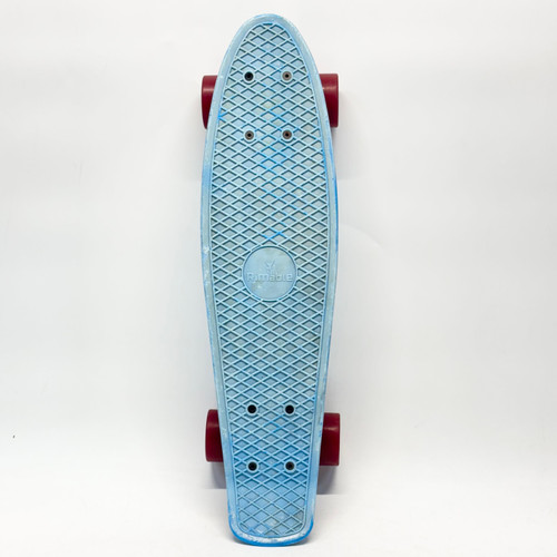 Vist Large View of Product Image Which is Used RIMABLE PENNY BOARD Complete Skateboard Royal Blue Regular