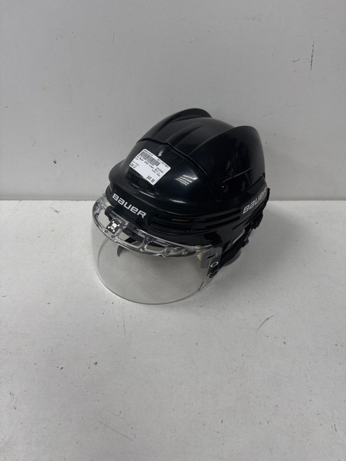 Vist Large View of Product Image Which is Used Bauer 4500 Helmet Half Visor Combo Black LG