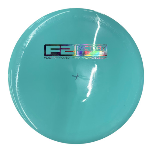 Vist Large View of Product Image Which is Used Innova F2 STAR WRAITH Disc Golf Driver Teal 171g