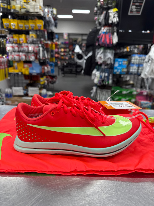 Vist Large View of Product Image Which is New Nike TRIPLE JUMP ELITE 3 Track & Field Cleats Adult Orange Senior 8.5