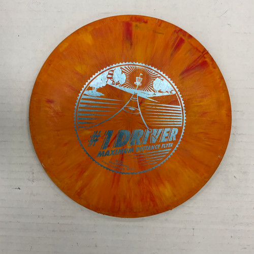 Vist Large View of Product Image Which is Used Lightning B-25 Disc Golf Driver Orange 172g