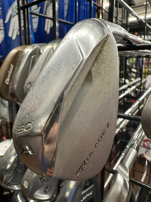 Vist Large View of Product Image Which is Used Taylormade RBLADEZ Golf Wedge Mens RH 50 Degree