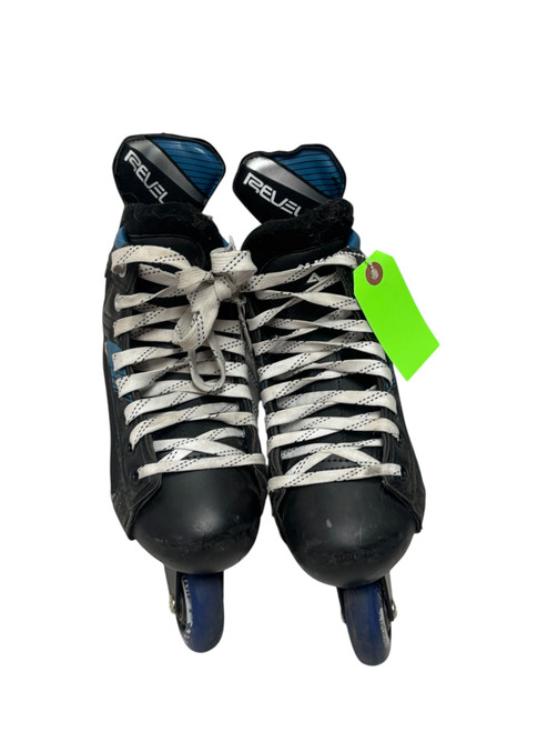 Vist Large View of Product Image Which is Used Alkali REVEL Junior Adjustable Roller Hockey Skates Jr 11 - 1