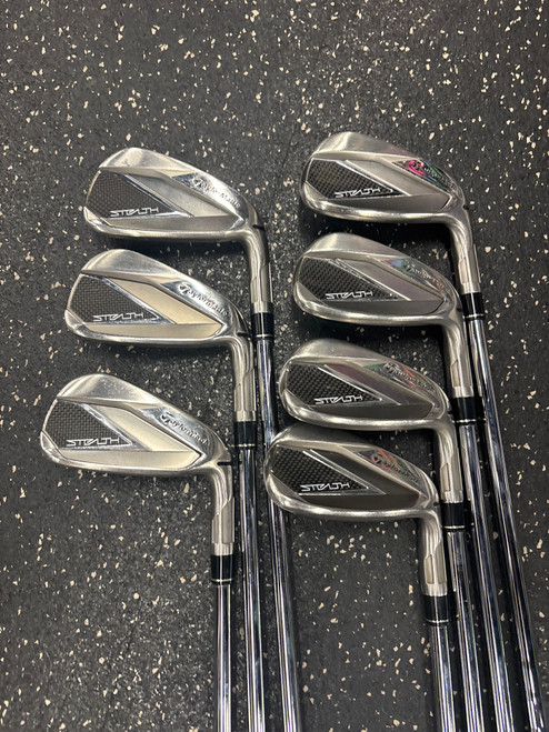 Vist Large View of Product Image Which is Used Taylormade STEALTH Mens Iron Set RH 5I-GW/AW