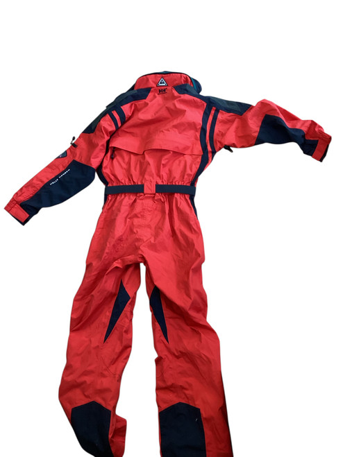 Vist Large View of Product Image Which is Used Helly Hansen Outerwear Rain Suit A Red MD