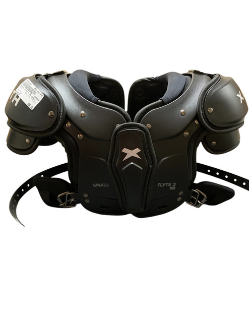 Vist Large View of Product Image Which is Used Xenith FLYTE 2 TD SMALL FB Shoulder Pads Black SM